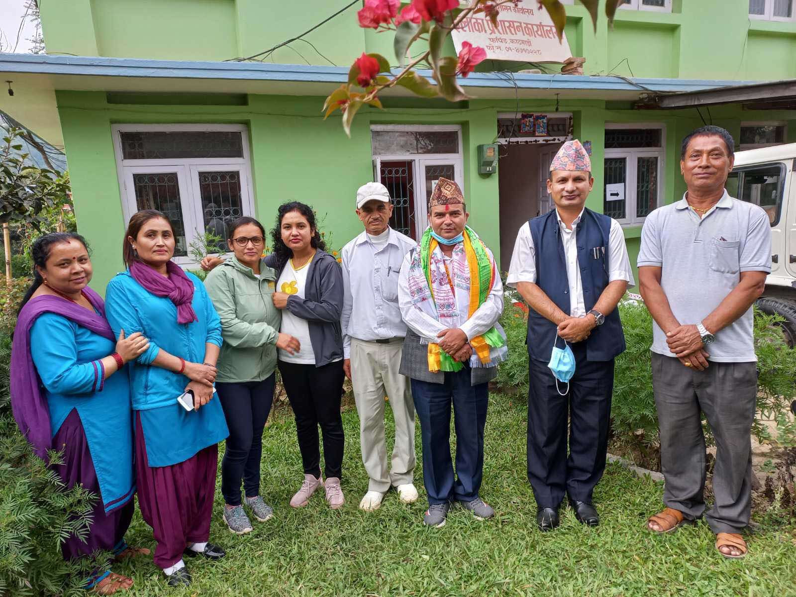 शाखा अधिकृत श्री विष्णु प्रसाद पौडेल सरकाे विदाइ कार्यक्रम